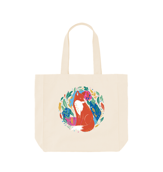 Natural Printed Bag