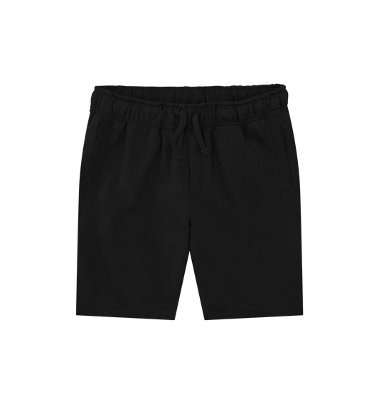 Black Printed Mens Shorts